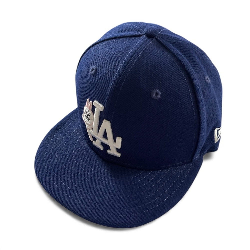 Line Friends Cony x LA Dodgers Youth 9Fifty Snapback Hat by New Era – Blue